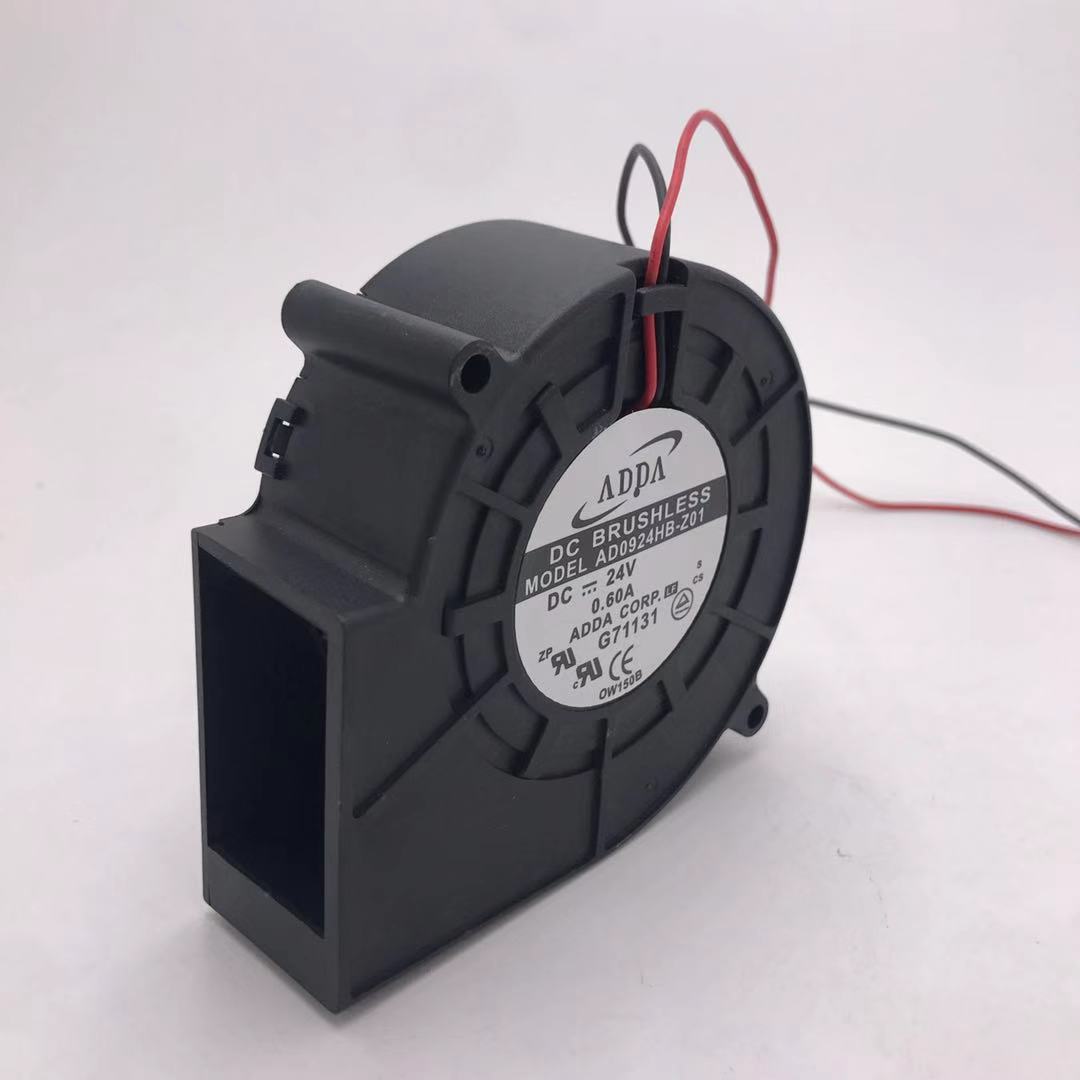 AD0924HB-Z01 直流24V离心涡轮鼓风机风扇 9733 24V 0.6A