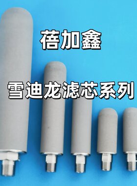雪迪龙采样探头滤芯钛合金滤芯