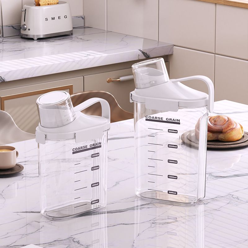 五谷杂粮米桶密封收纳盒厨房杂粮密封罐猫粮桶防潮密封密封储粮桶