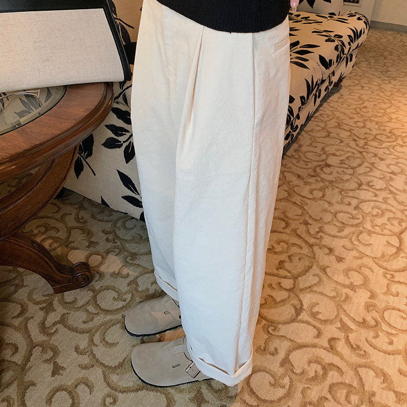 FF5秋冬新款灯芯绒九分裤