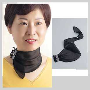 夏天遮疤神器脖子颈部甲状腺术后遮疤痕遮挡神器项链颈纹丝巾饰品
