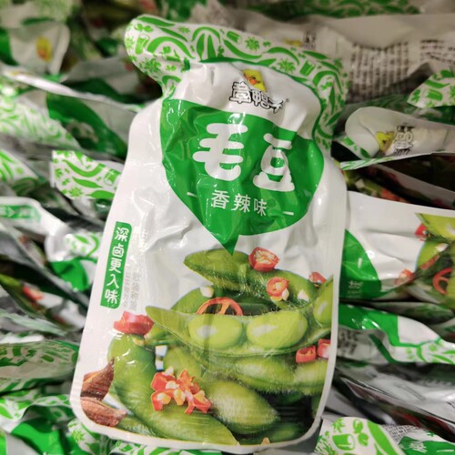 零食优选章鸭子毛豆香辣味下酒菜湖南休闲小吃散称满35包