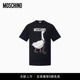 新品 男士 Moschino 26春夏 Goose大鹅印花棉质T恤 莫斯奇诺