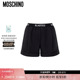 特享倒计时 Moschino 莫斯奇诺 女士Elastic Band休闲短裤