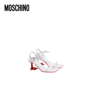 女士鵝爪鞋 Moschino 莫斯奇諾 25早春 跟造型高跟涼鞋