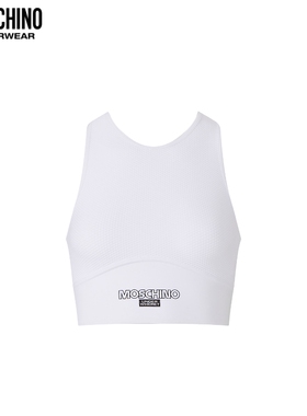 Moschino underwear 女士字母徽标运动背心