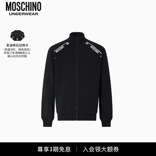 Moschino underwear 男士字母徽标高领卫衣