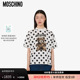 女士波点泰迪熊印花T恤 Moschino 礼物会员6折起 莫斯奇诺