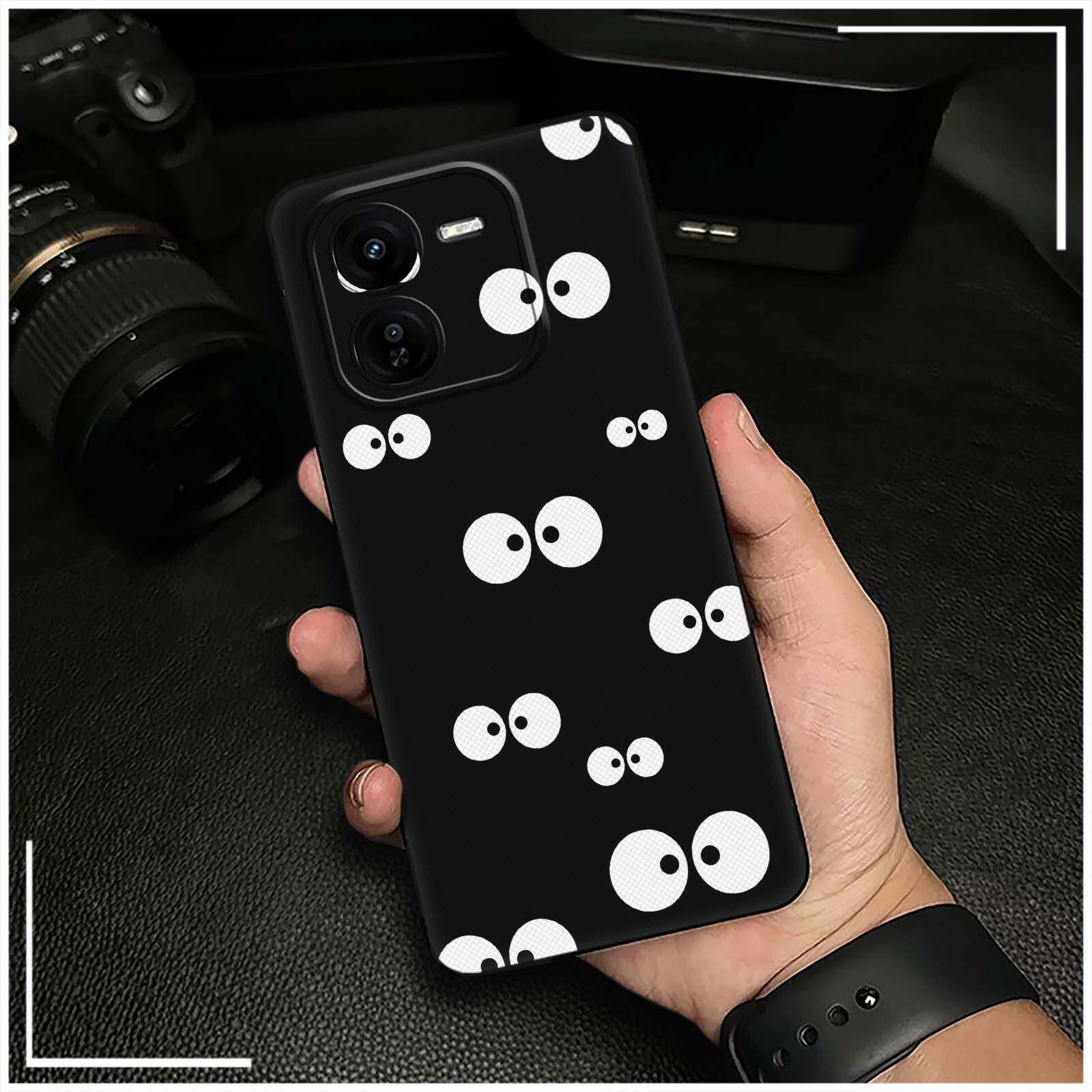 适用VIVO IQOO Z9X 5G/Y37 Pro 5G手机壳卡通趣味搞怪新款纯色CP