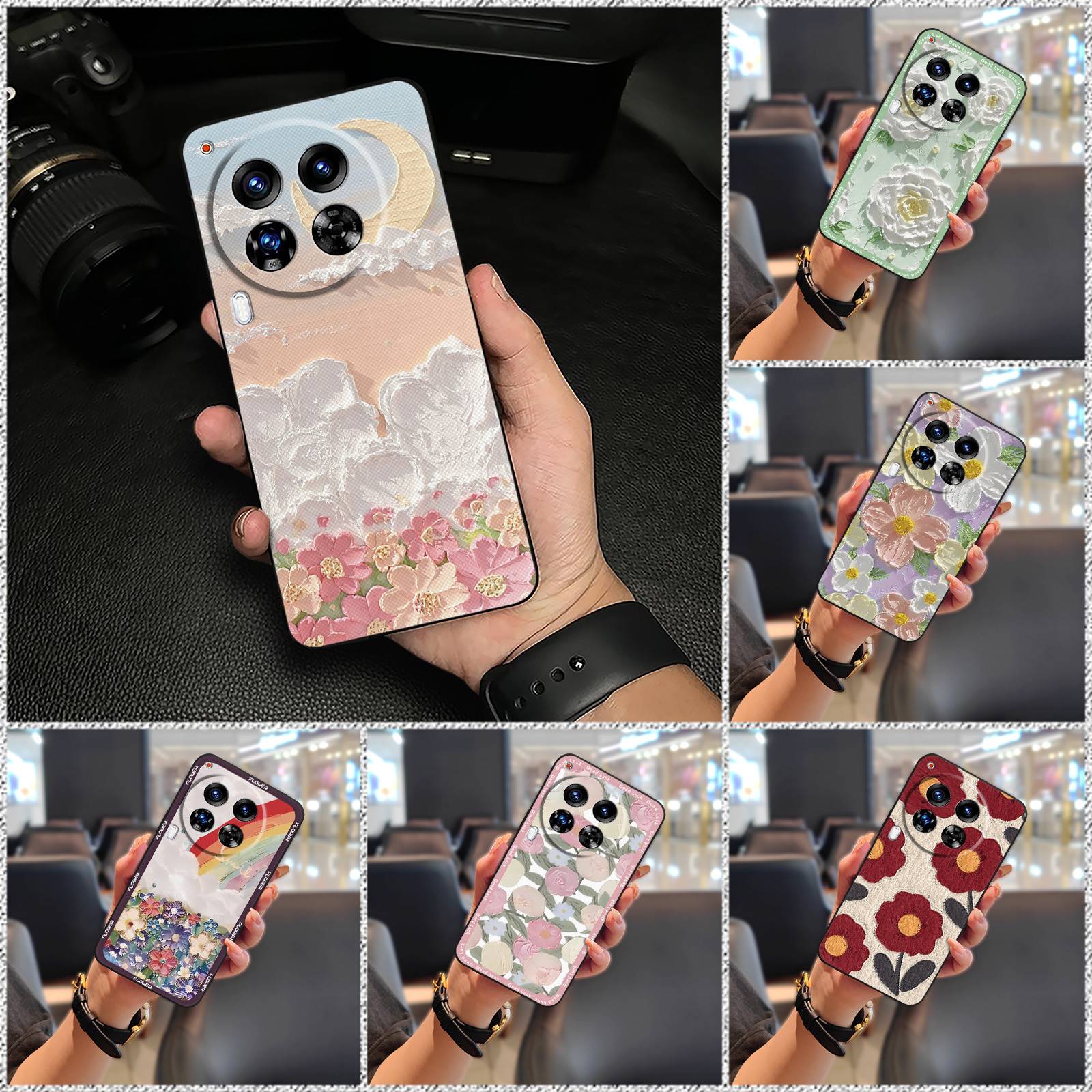 适用Tecno Camon30 Premier 5G/CL9手机壳搞怪散热趣味涂鸦油画