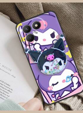 适用Tecno Pova7 4G/LJ6/Pova7 Neo手机壳纯色奢华卡通硅胶防尘