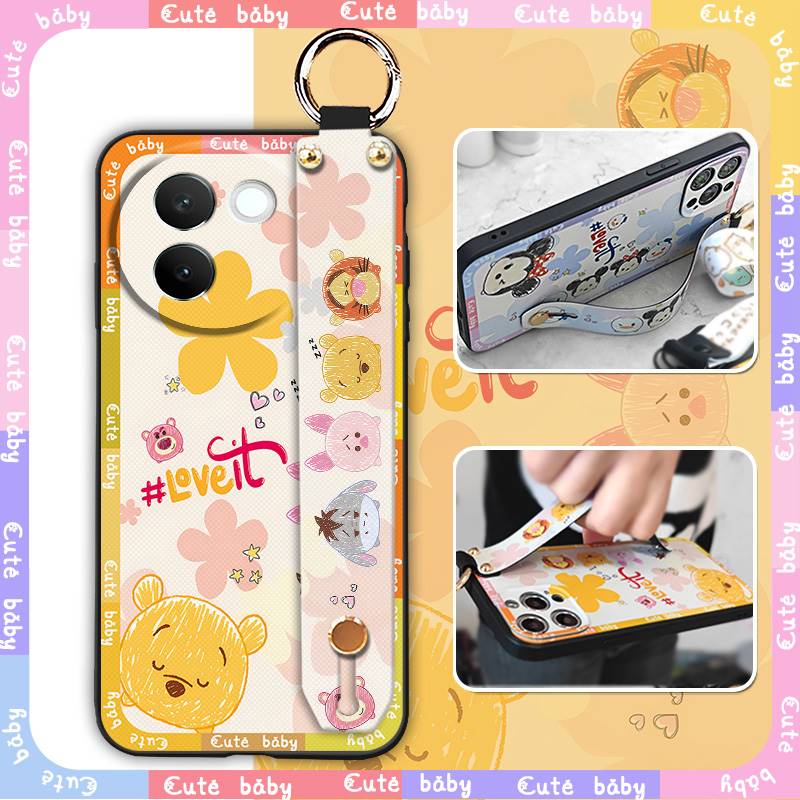 适用VIVO V30E 5G海外版手机壳液态情侣男女款硅胶可爱新款软壳