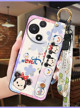 适用TCL 60 SE NxtPaper 5G手机壳硅胶情侣全包创意挂绳防尘卡通