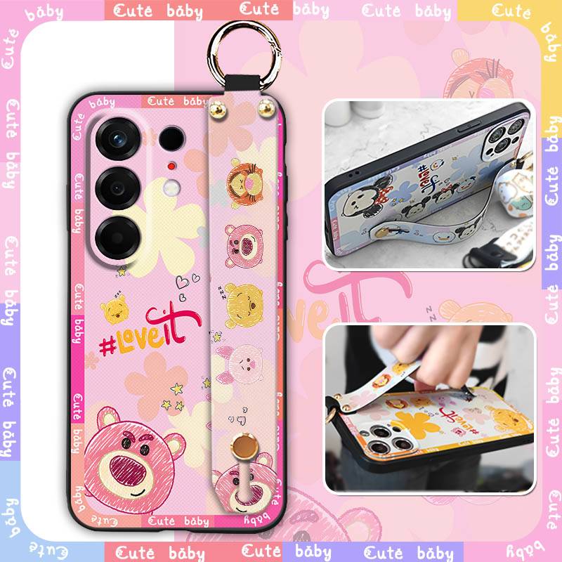 适用Tecno Camon50 4G/传音CN5手机壳全包腕带奢华新款青春可爱