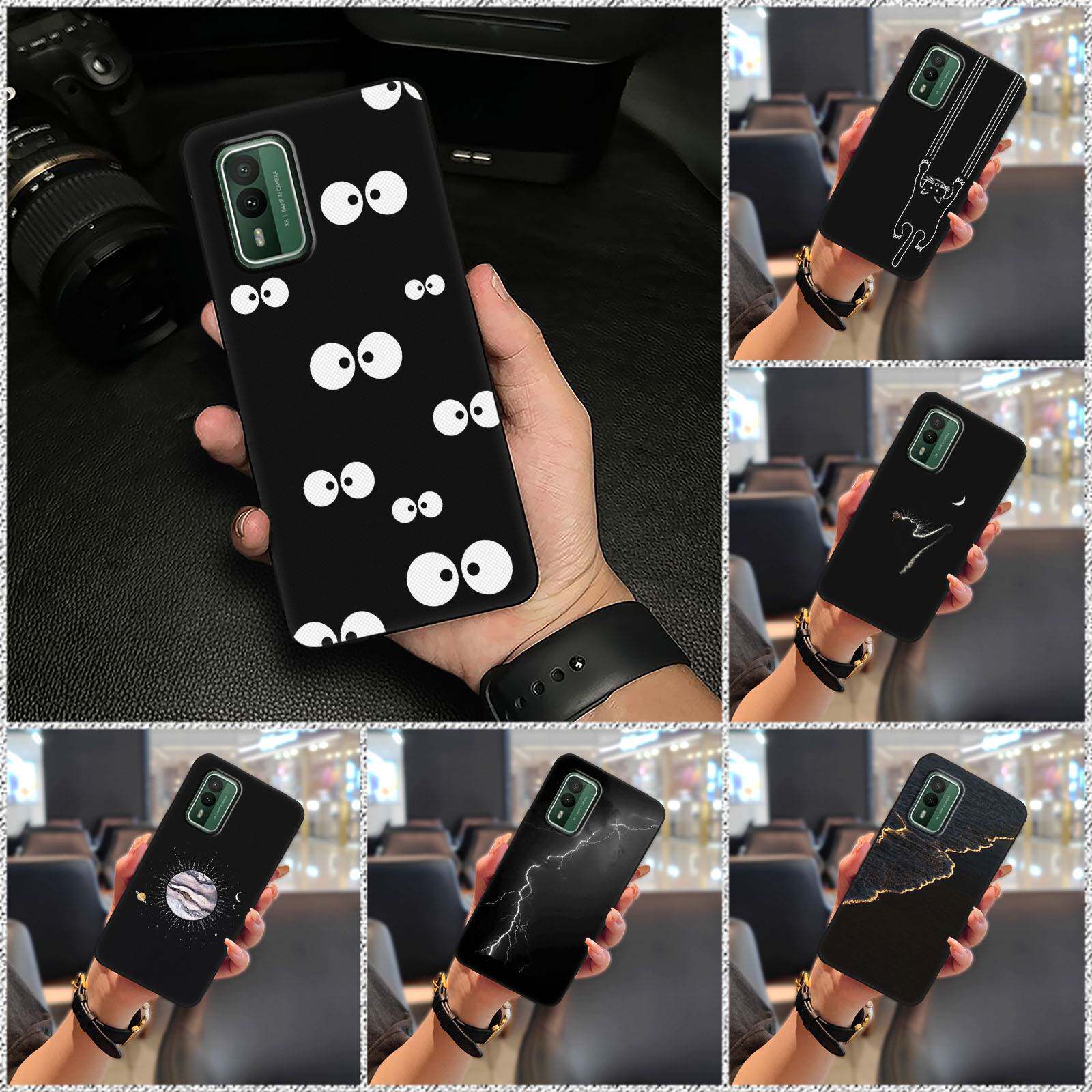 适用诺基亚XR21手机壳CP简约商务 创意可爱软壳动漫个性防尘奢华
