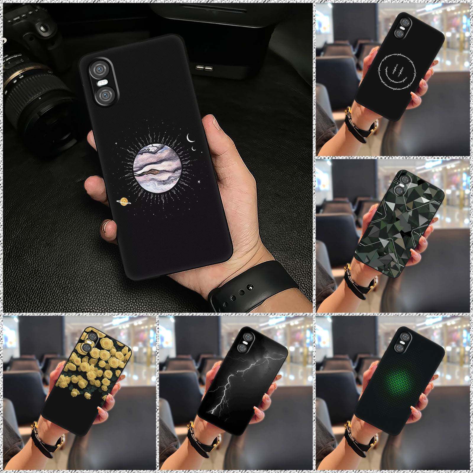 适用索尼Xperia10 VI/6代手机壳可爱软壳个性潮流搞怪创意青春CP