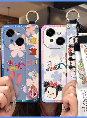 适用Tecno POP9 4G/传音Spark GO 1/KL4手机壳腕带青春指环可爱