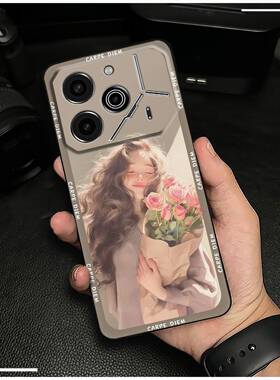 适用Tecno Pova6 Pro/Li9手机壳散热新款青春动漫潮流卡通软壳