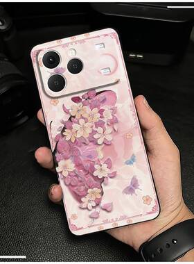 适用Tecno Spark40手机壳搞怪数码油画质感涂鸦卡通新款软壳创意