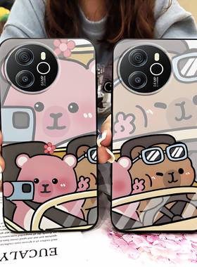 适用凌度Shark8/Blackview Oscal Tiger12手机壳动漫防尘散热CP