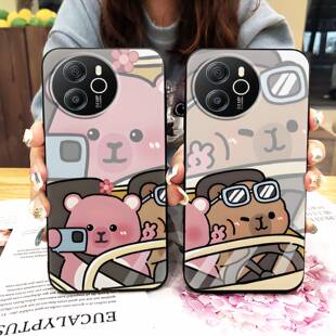 适用凌度Shark8/Blackview Oscal Tiger12手机壳动漫防尘散热CP