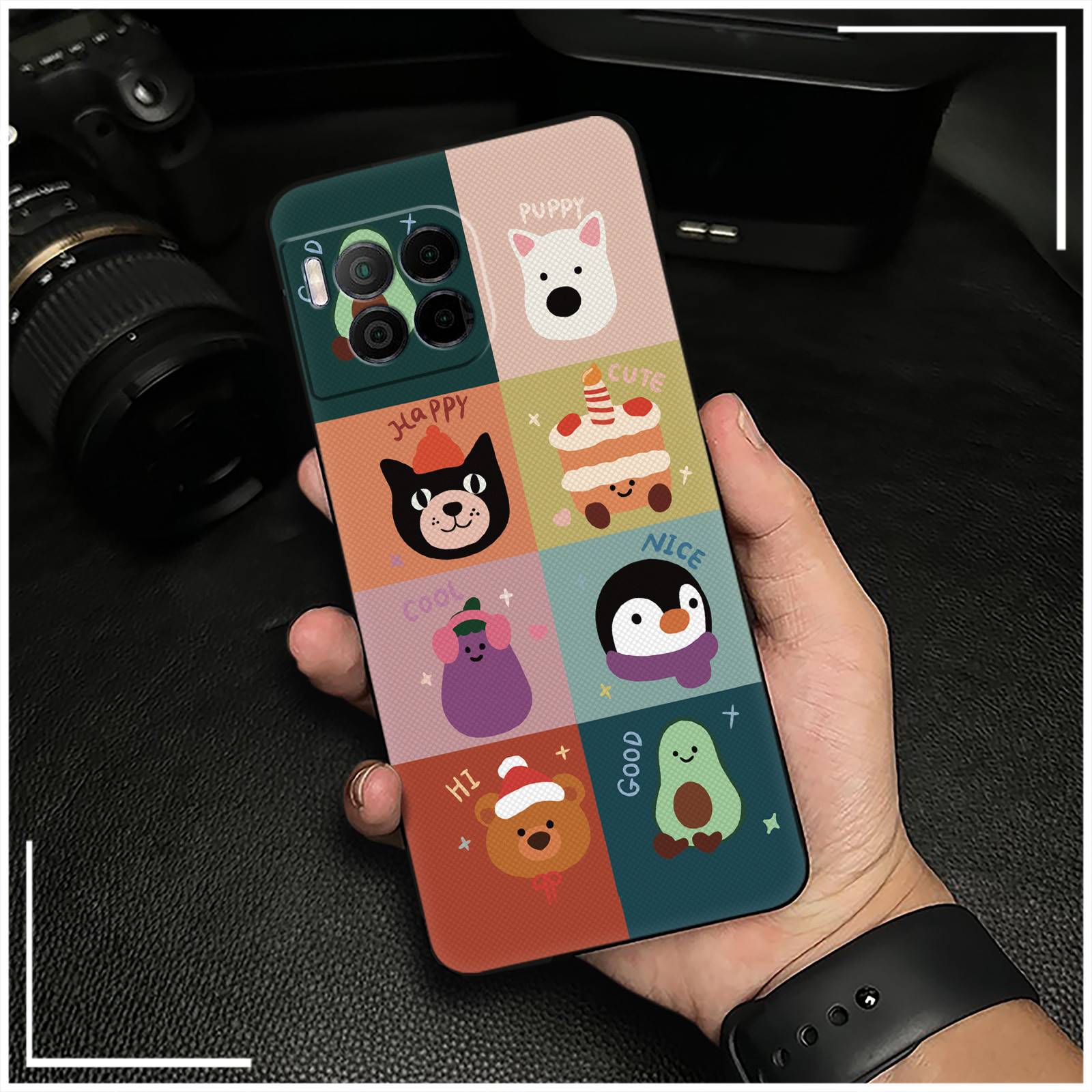 适用TCL T-Mobile Revvl7 Pro/T Phone 2Pro 5G手机壳卡通散热女