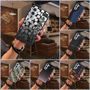 Alpha 适用富士通F Arrows Fujitsu M08手机壳腕带素色简单 51F