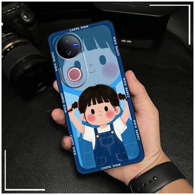 适用VIVO V50 5G海外版/V50E手机壳防尘创意青春潮流搞怪动漫