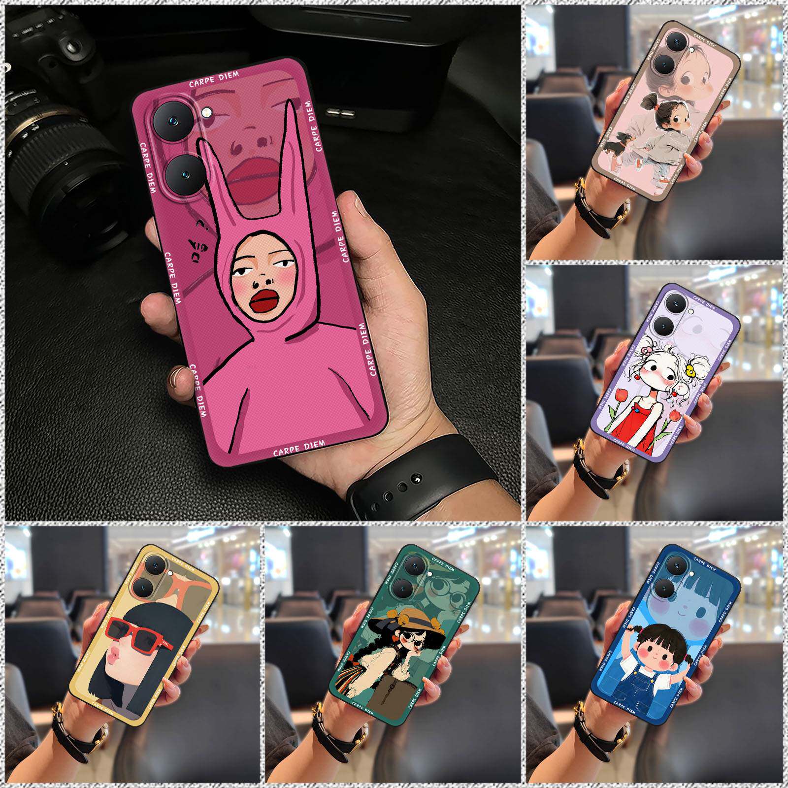 适用VIVO Y03 4G/Y18/Y18E/Y28S 5G/Y36T 4G手机壳个性趣味质感