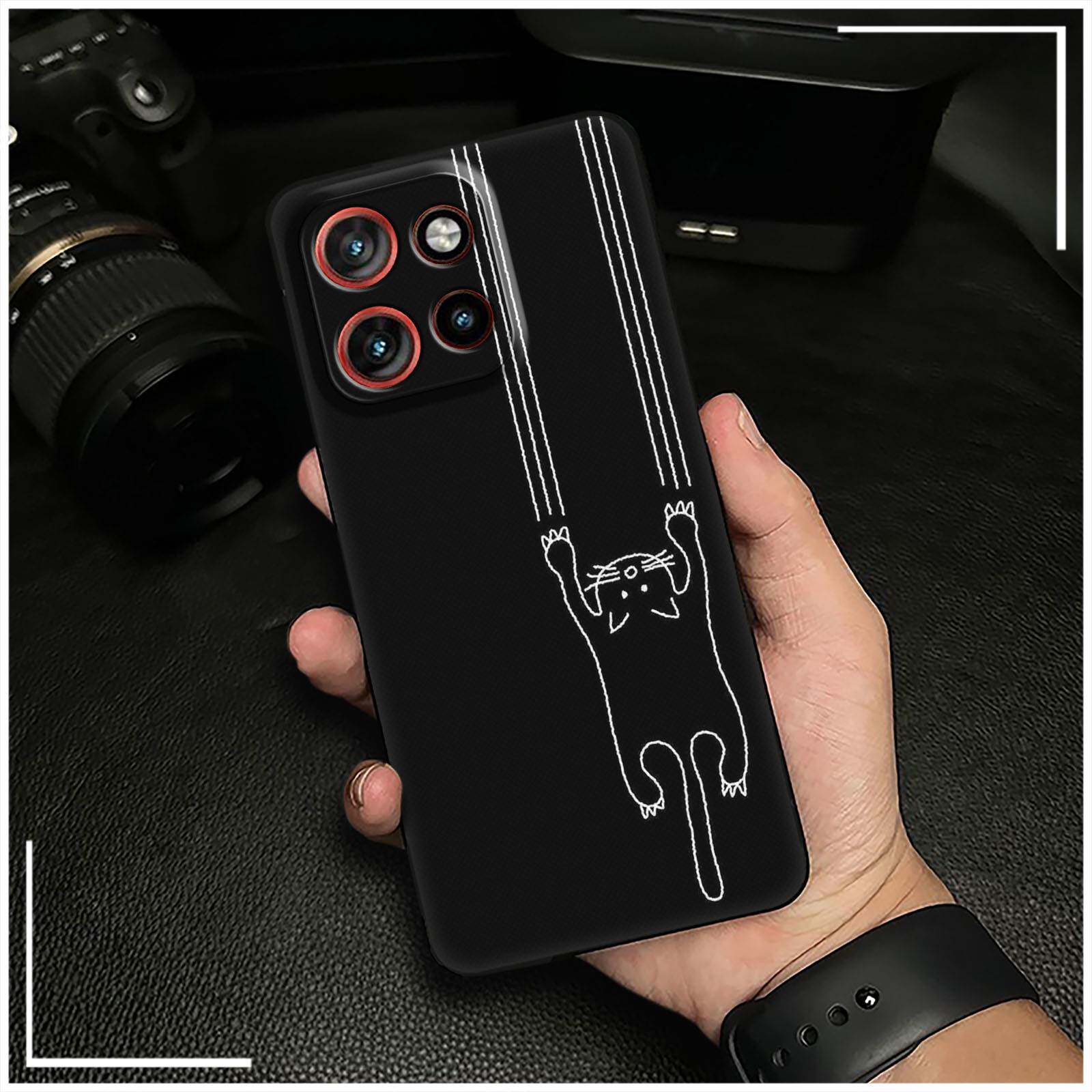 适用MOTO G56 5G/G66Y 5G/G66J 5G手机壳创意个性新款全包边软壳