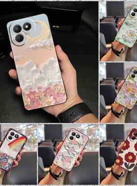 适用Tecno Pova7 4G/LJ6/Pova7 Neo手机壳搞怪涂鸦硅胶情侣软壳