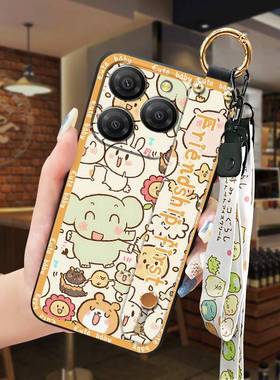 适用凌度Shark9 5G/Blackview Shark9 5G手机壳液态新款挂绳质感