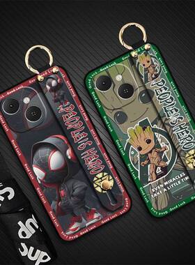 适用Tecno Spark40C/Km4k手机壳创意全包奢华个性可爱腕带青春