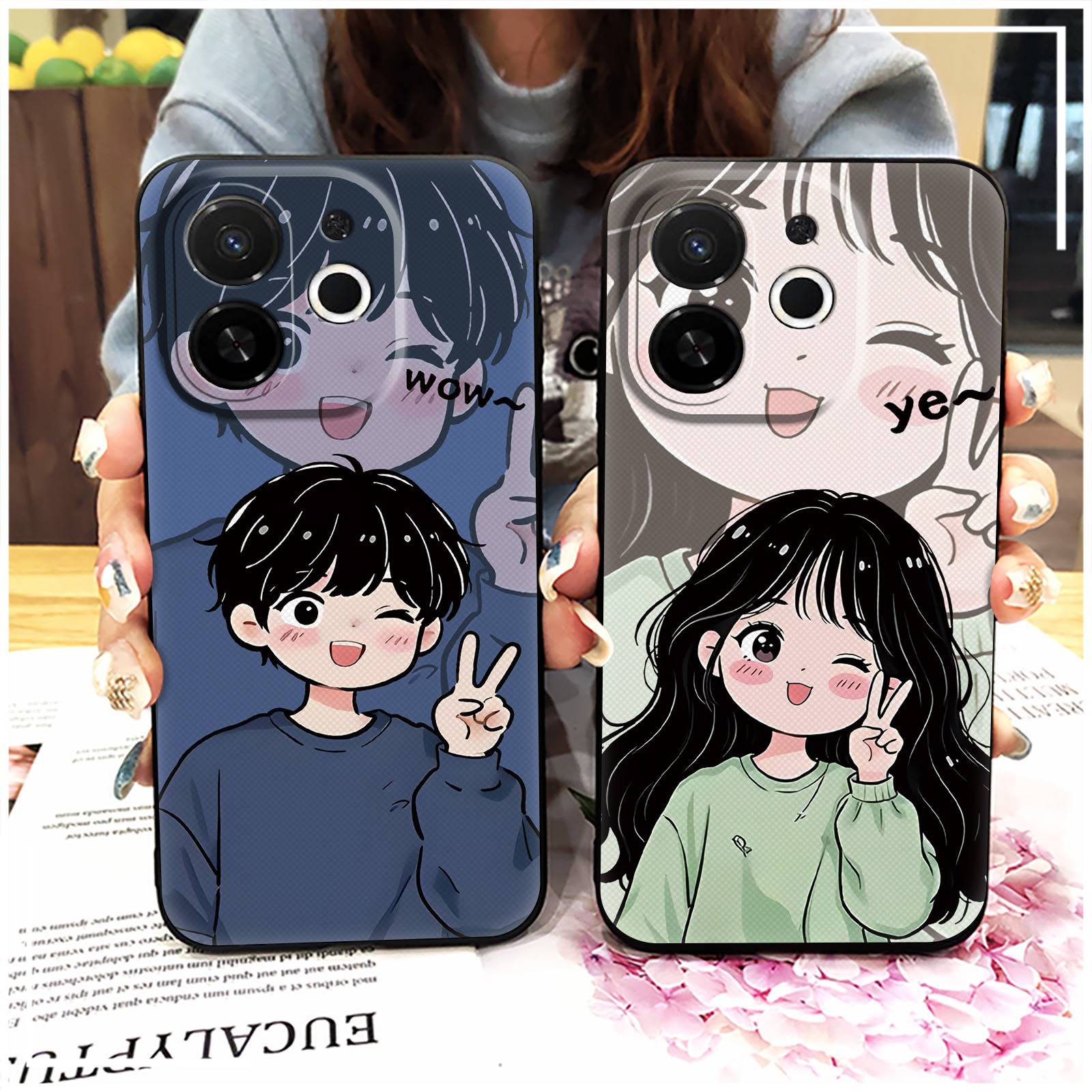 适用Tecno Spark30C 5G/传音POP9 5G手机壳散热质感简约卡通潮流