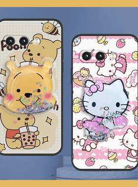 适用谷歌Pixel9A/Google Pixel9A手机壳散热潮流防尘搞怪支架