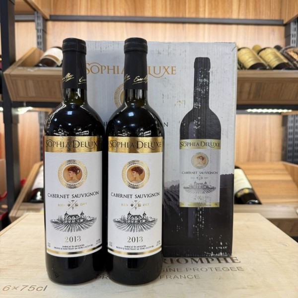 摩尔多瓦原瓶原装进口】特价清仓索菲亚典藏赤霞珠干红葡萄酒红酒