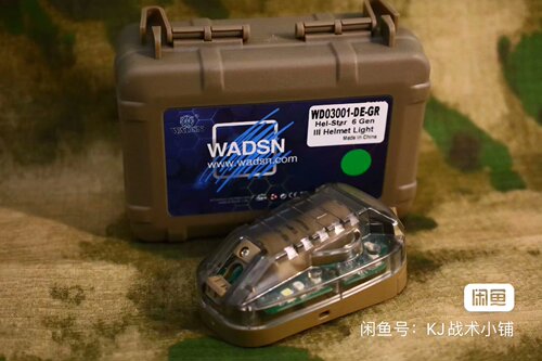 WWADSNSN沃德森战术HEL-STAR 6 NⅢ瓢虫灯纸盒全新现货随机送礼品