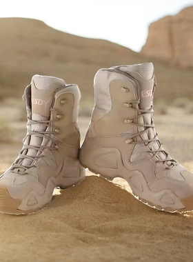 军迷靴LOWAZephyrhighGTX旅行高帮护踝登山鞋战术作训靴保暖复刻