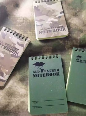 rite in the rain 防水笔记本 三福记号笔防水背壳便携式手账本