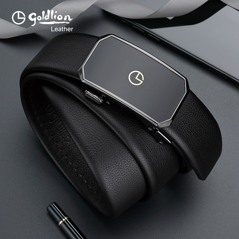 金利来潮流百搭皮带男士真皮腰带自动扣青年商务头层牛皮裤带男,服饰配件/皮带/帽子/围巾,腰带/皮带/腰链,淘宝优惠券,粉丝福利购,淘宝优惠卷