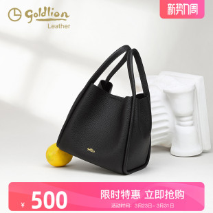 单肩包女小众设计水桶包包手提包潮 新款 金利来女包正品 2026年时尚