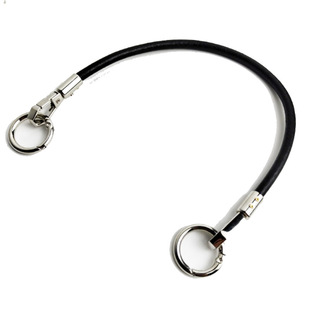 6MM真皮包带圆牛皮绳带子带开口环单肩斜跨可替换托特包带包配件