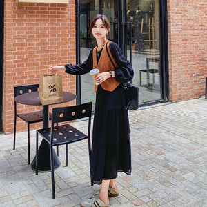 韩系时尚美拉德风流苏马甲套装女2025春秋季新款显瘦连衣裙两件套图片
