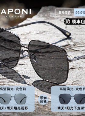 CAPONI偏光镜太阳眼镜男开车专用