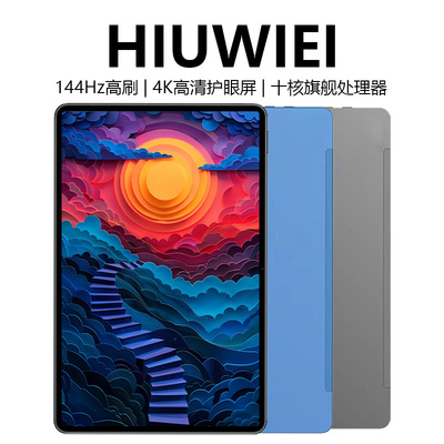 HIUWIEI 2025新款14英寸5G平板电脑学习游戏办公读谱琴谱4K全面屏