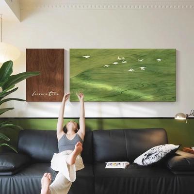 2025新款中古风客厅画装饰画复古