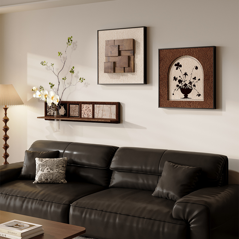 沙发背景墙装饰画2025新款客厅画