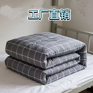 棉花被宿舍被褥单人床上用品民工出租屋劳保全套铺底工厂