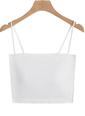 吊带背心自带胸垫细肩带裹胸内衣女士打底抹胸透气美背无钢圈短款