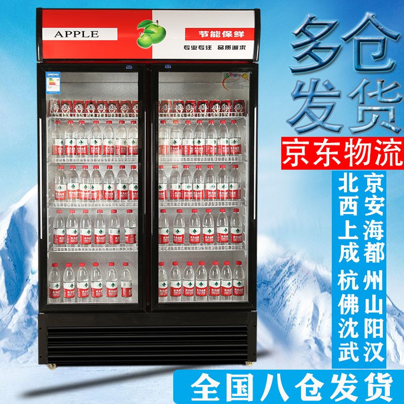 蔬菜冷藏柜展示柜立式冰柜商用保鲜柜啤酒柜单双门超市冰箱饮料柜